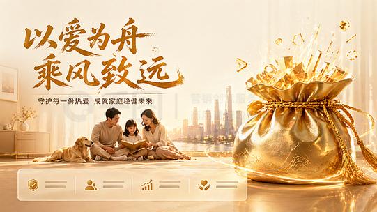 金融保險(xiǎn)產(chǎn)品宣傳展板